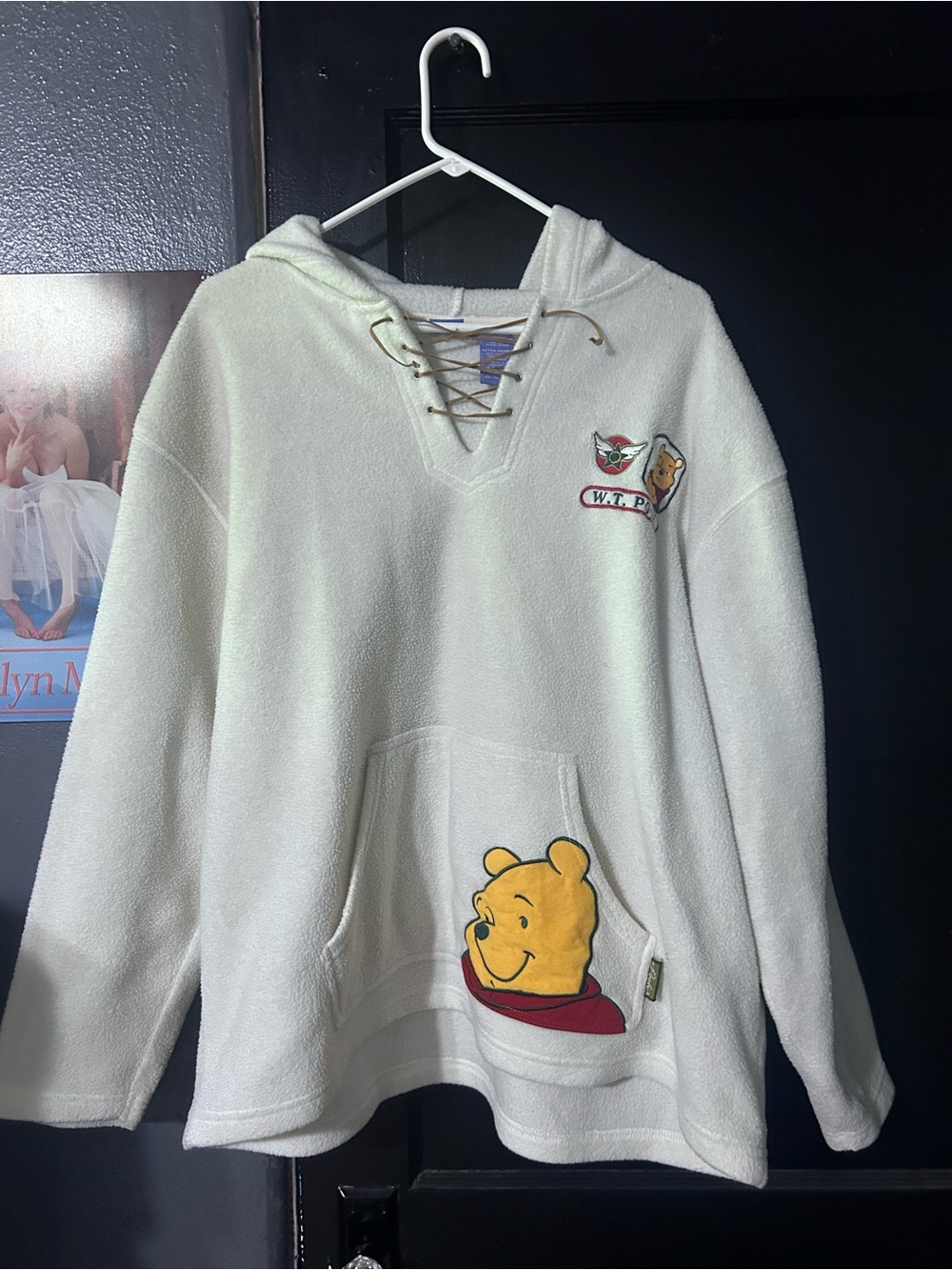Disney Winnie the Pooh Lace-Up Hoodie Sweater